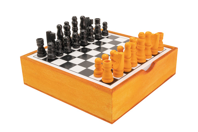 Houten Trendy Schaakspel - 2