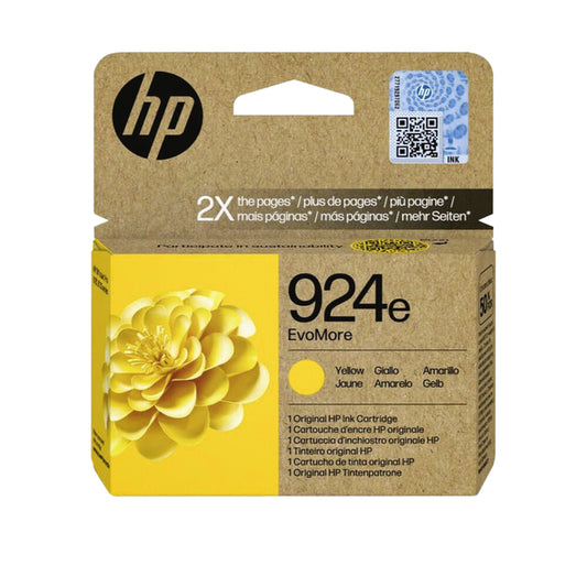 Inktcartridge HP 4K0U9NE 924E Evomore Geel