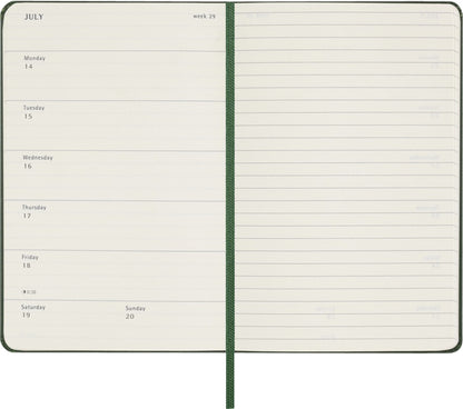 Agenda 2025 Msk Plan Week 7 dagen/1 pagina, pocket hardcover, groen - 3
