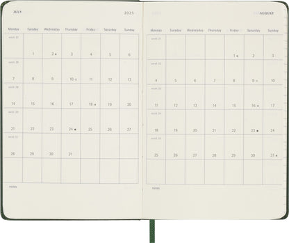 Agenda 2025 Msk Plan Week 7 dagen/1 pagina, pocket hardcover, groen - 4