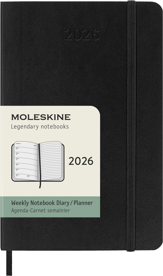 Agenda 2025 Msk Plan Week 7 dagen/1 pagina, pocketformaat, zwart