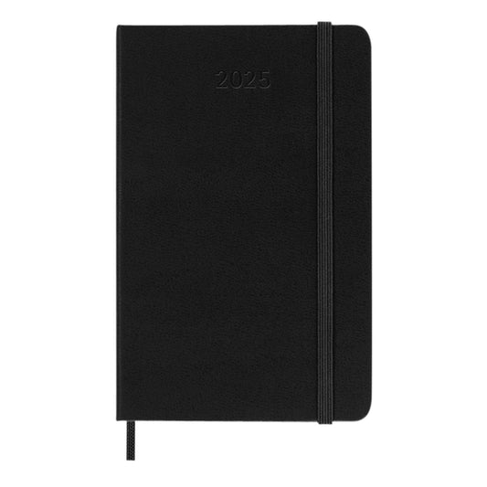 Agenda 2025 Msk Plan Week 7d/2p pocket hardcover zwart
