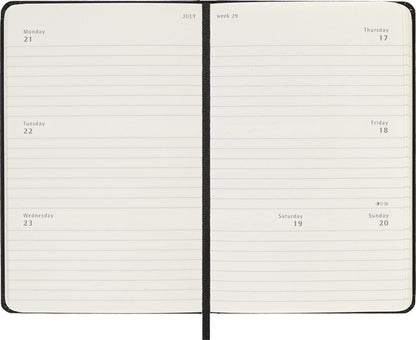 Agenda 2025 Msk Plan Week 7d/2p pocket hardcover zwart - 3