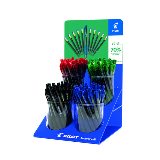 Pilot BL-G2-7 M Gelroller Assorti, uitwisbaar met warmtegevoelige inkt