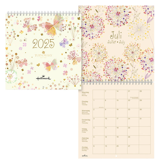 Maandkalender 2025 Turnowsky 210x210mm