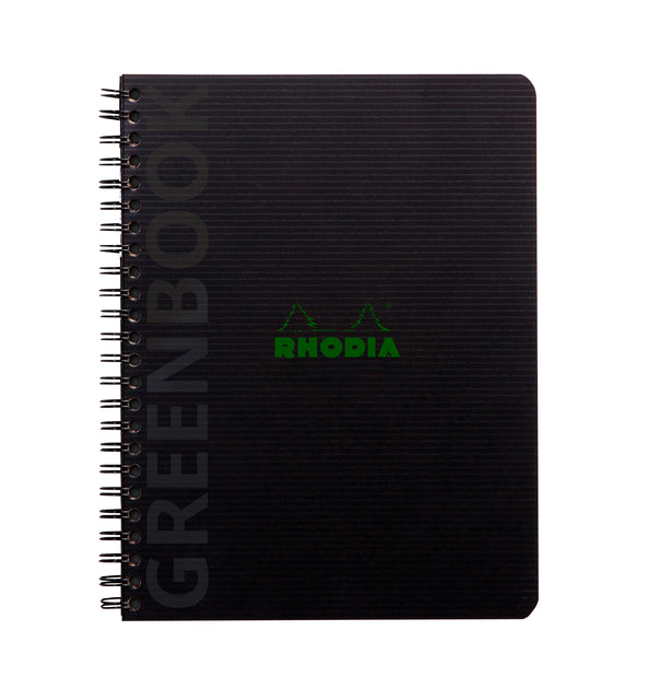 Notitieboek Rhodia Greenbook A5 lijn 6-g 180 pagina's zwart - 2