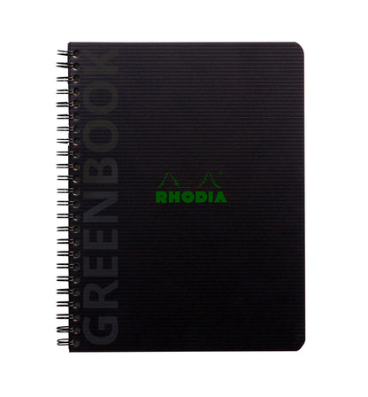 Notitieboek Rhodia Greenbook A5 lijn 6-g 180 pagina's zwart - 2