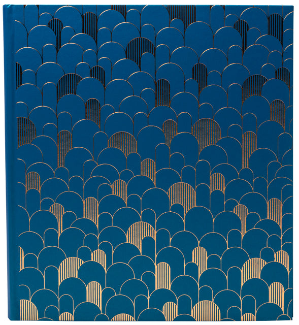 Fotoalbum Exacompta 29x32cm 60 pagina’s Néo Déco blauw - 2