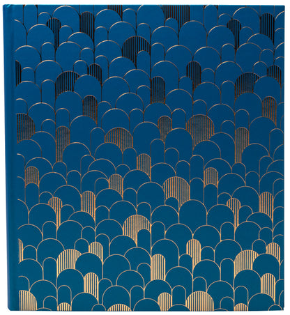Fotoalbum Exacompta 29x32cm 60 pagina’s Néo Déco blauw - 2