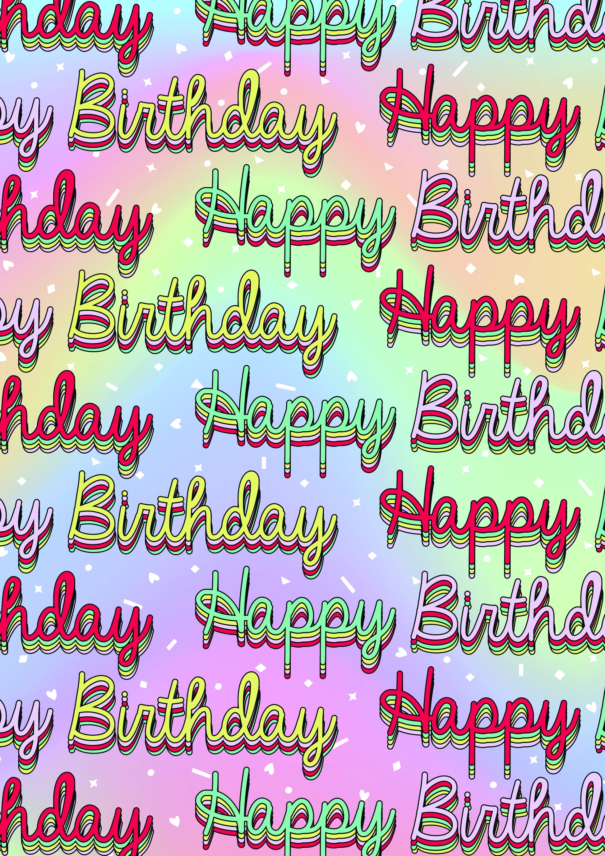 Happy Bday Inpakrollen voor Verjaardagen - 6