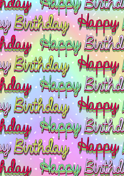 Happy Bday Inpakrollen voor Verjaardagen - 6