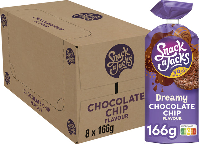 Snack-a-Jacks Rijstwafels Chocolade Chip - 2