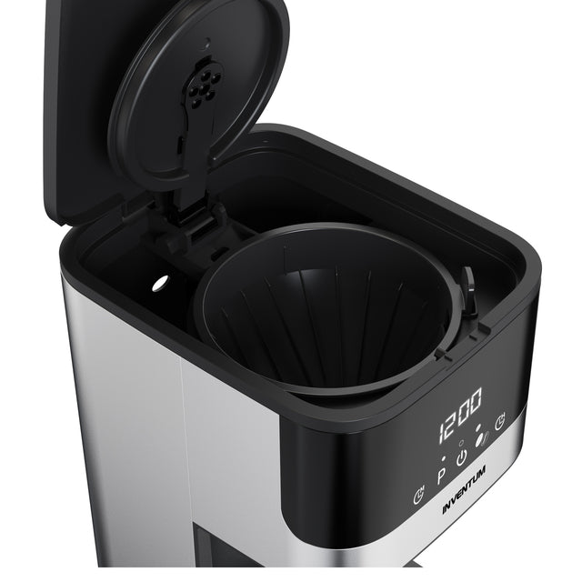 Koffiezetapparaat Inventum 1,5 liter zwart met RVS - 5
