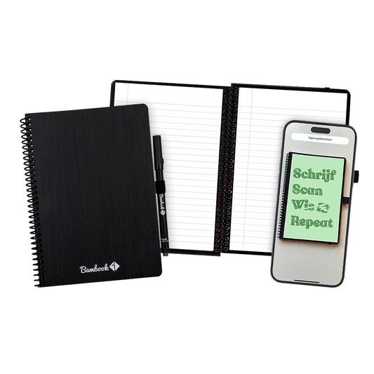 Notitieboek Bambook Original A5 uitwisbaar met waterbestendige pagina's