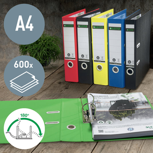 Leitz Recycle Ordner 80 mm Groen, 100% Recyclebaar