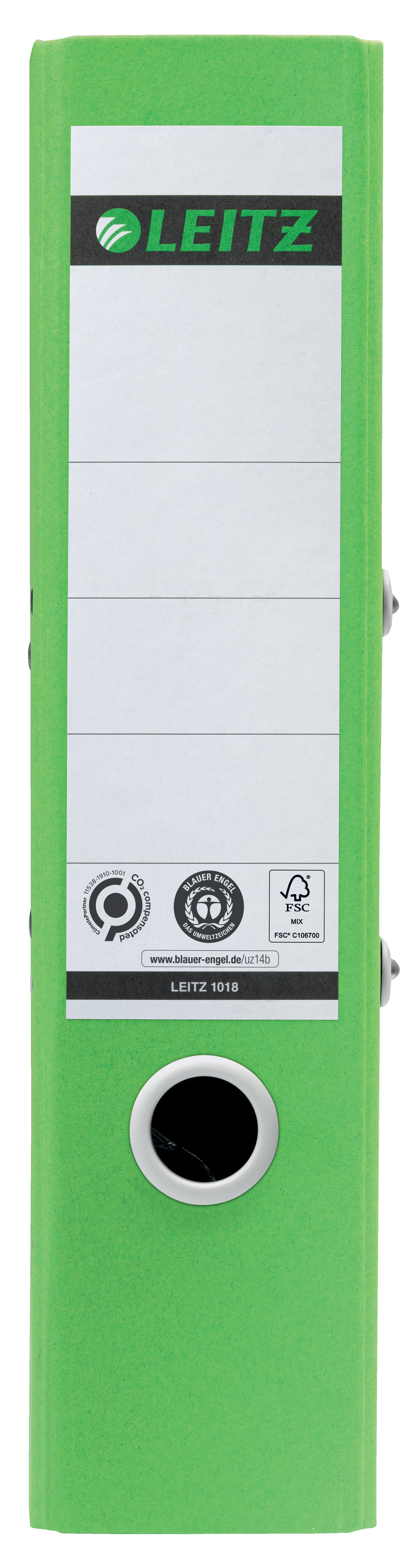 Leitz Recycle Ordner 80 mm Groen, 100% Recyclebaar - 2