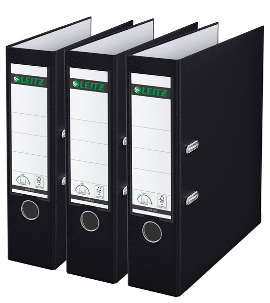 Leitz 180° Ordner 3 Stuks Zwart, 1080 capaciteit