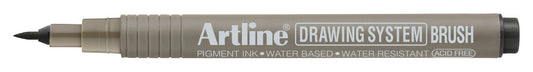 Artline technisch brush fineliner zwart