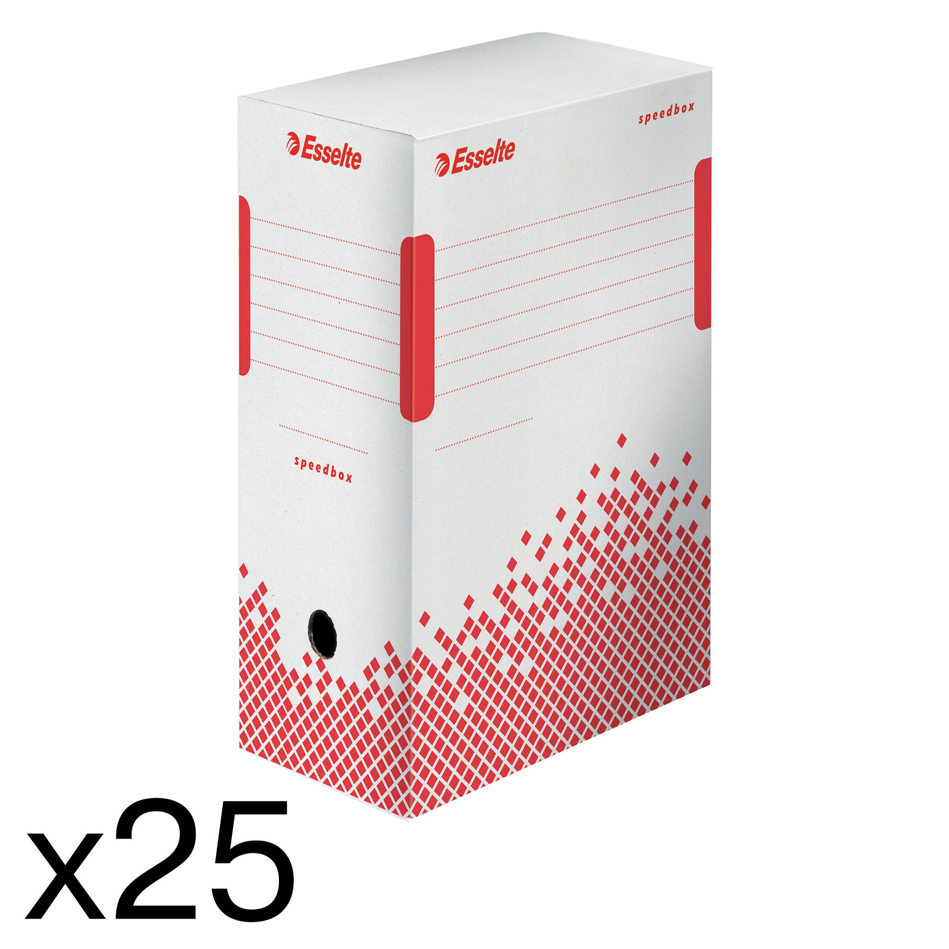 Esselte Speedbox Archiefdoos 150x250x350mm, Gecertificeerd en Recyclebaar - 2