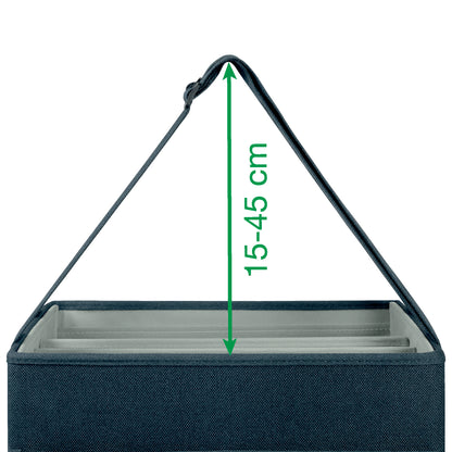 Leitz compacte gestoffeerde hot desking opbergtas 200x210x355mm, gerecycled materiaal - 7