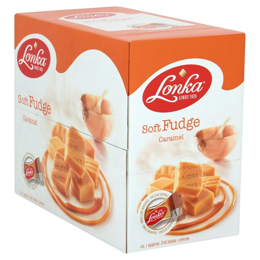 Lonka Nougat Fudge Caramel Doos 214 Stuks