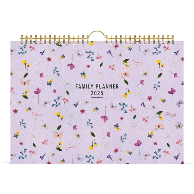 Familiekalender 2025 Lannoo 310x220cm Flowers Bouquet