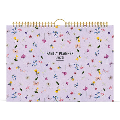 Familiekalender 2025 Lannoo 310x220cm Flowers Bouquet