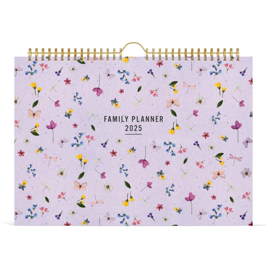 Familiekalender 2025 Lannoo 310x220cm Flowers Bouquet