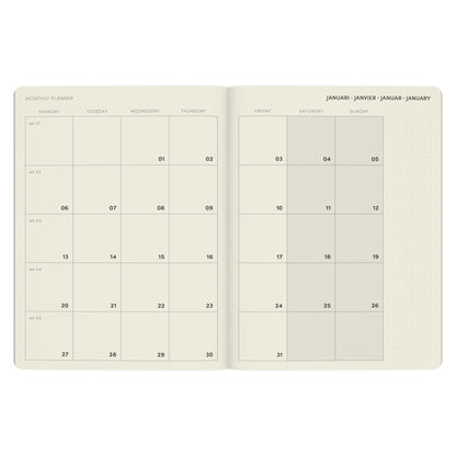 Agenda 2025 Lannoo A5 QC Colour 7 Dagen Per Week - 2