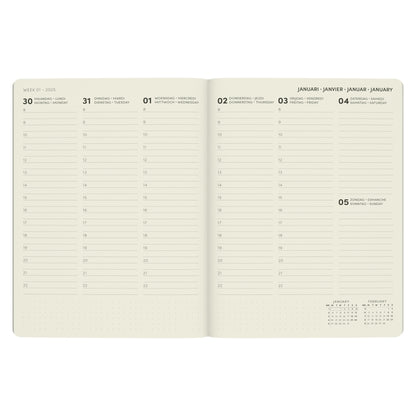 Agenda 2025 Lannoo A5 QC Colour 7 Dagen Per Week - 3