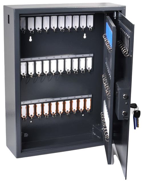 Sleutelkast Pavo magnetisch met vingerafdruk en 100 haken