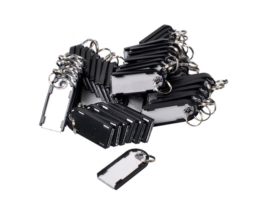 Magnetisch Pavo Sleutellabel Set met 50 Zwarte Labels