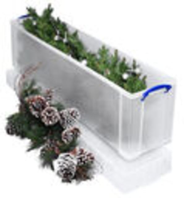Really Useful Opbergbox 77 Liter, Transparant Wit - 3