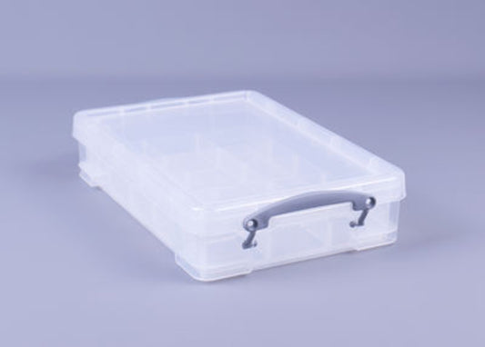 Opbergdoos Really Useful 4 liter met vakken