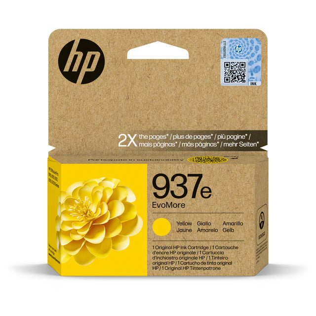 HP 937E Evomore Geel Inktcartridge 4S6W8NE