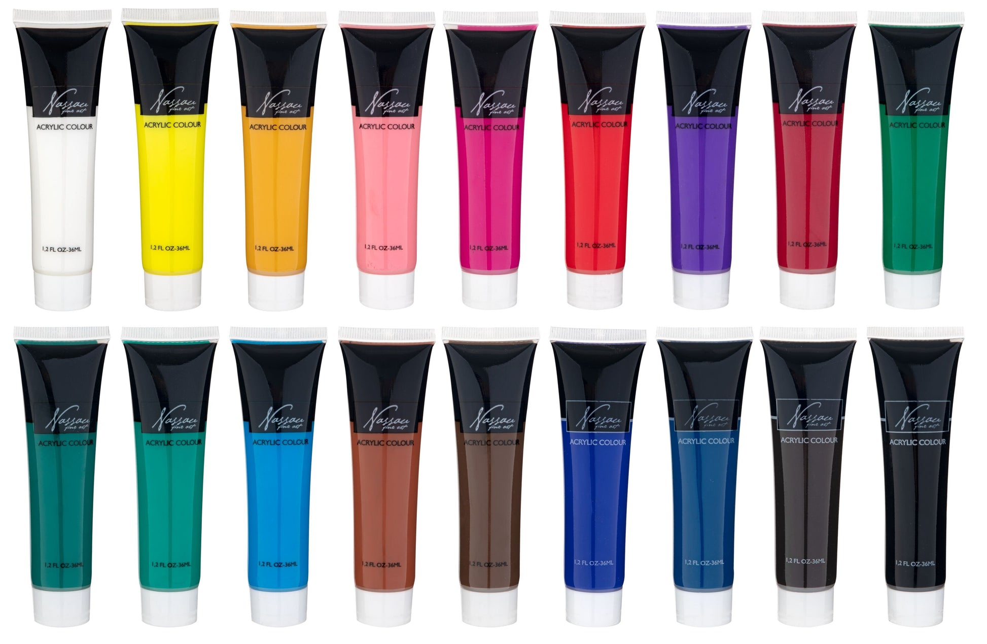 Acrylverf Nassau Fine Art doos 18 tubes van 36 ml - 3