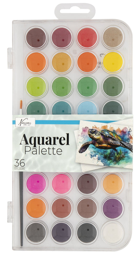 Aquarelverf Nassau Fine Art doos 36 napjes
