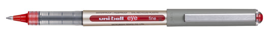 Rollerpen Uni-ball Eye Eco 157E M Rood, Vloeibare Super Ink