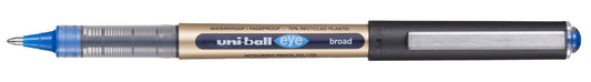 Uni-ball Eye Eco 150E B Blauw Recycled Plastic Rollerpen