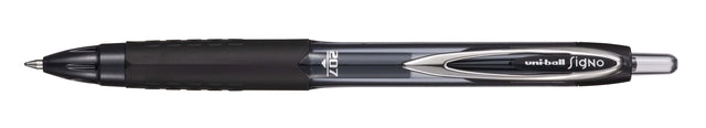 Uni-Ball Signo Eco 207E Gelroller in Zwart, 0,7 mm, Recycled Plastic