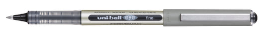 Rollerpen Uni-ball Eye Eco 157E F Zwart, Vloeiend en Duurzaam