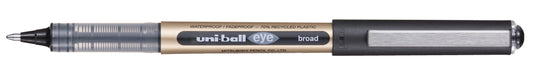 Rollerpen Uni-ball Eye Eco 150E B Zwart, Vloeibare Super Ink