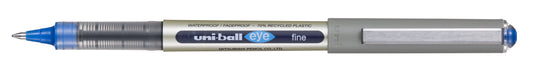 Rollerpen Uni-ball Eye Eco 157E M Blauw, Vloeiend Schrijven