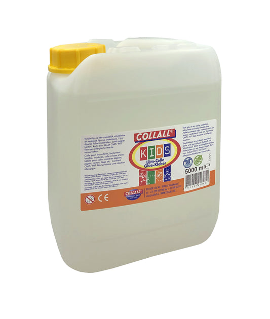 Collall kinderlijm 5 liter, waterbasis en uitwasbaar