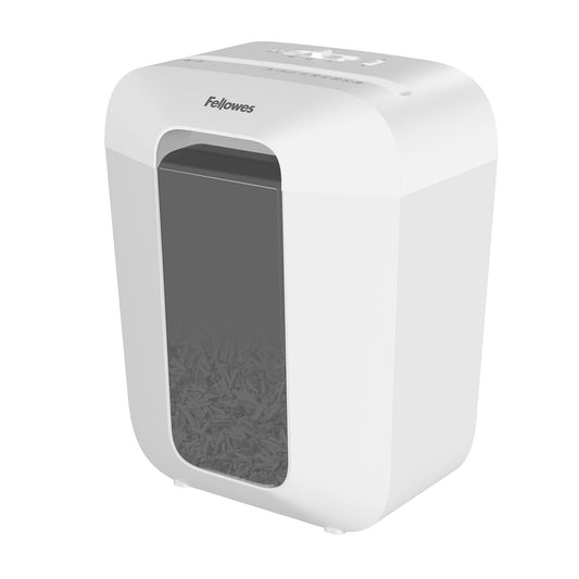 Fellowes LX50 4x37mm cross-cut papiervernietiger, wit