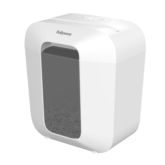 Fellowes LX25 papiervernietiger 4x37mm cross-cut, wit