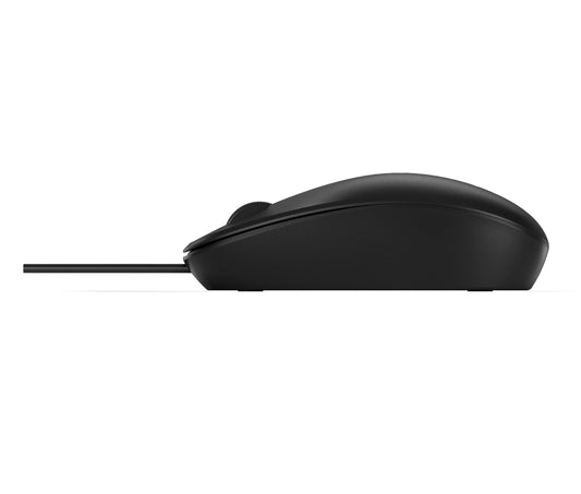 HP 125 bedrade USB-muis zwart 1200 dpi