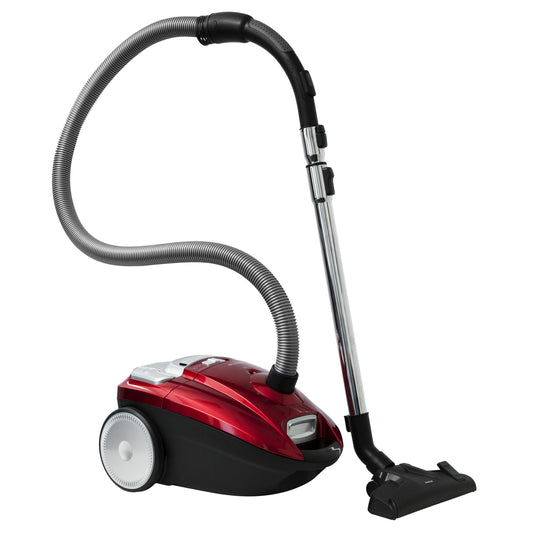 Inventum ST306RZA Stofzuiger 700W, 3L, Rood/Zwart, Geschikt voor Allergieën