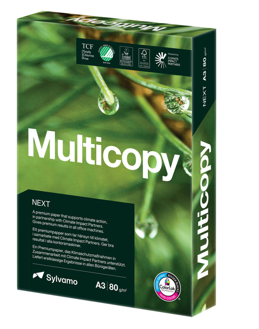 Kopieerpapier Multicopy Next A3 80 g wit