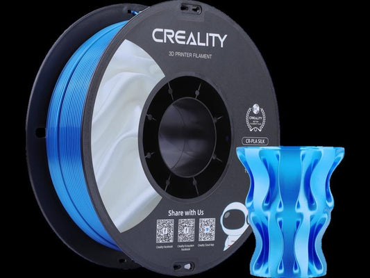Creality PLA 1.75mm Silk Blauw 1kg voor 3D-printers
